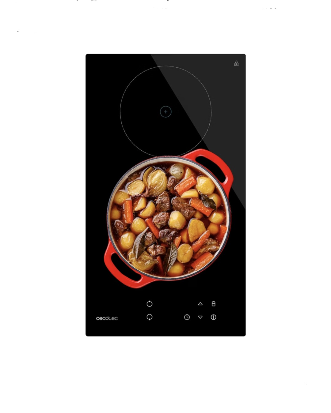 PLACA VITROCERAMICA CECOTEC 2F BOLERO SQUAD V2001 (02851) NEGRO