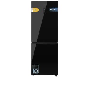 FRIGORIFICO COMBI CECOTEC NF 185CM 409L. CRISTAL NEGRO (109115) NEGRO